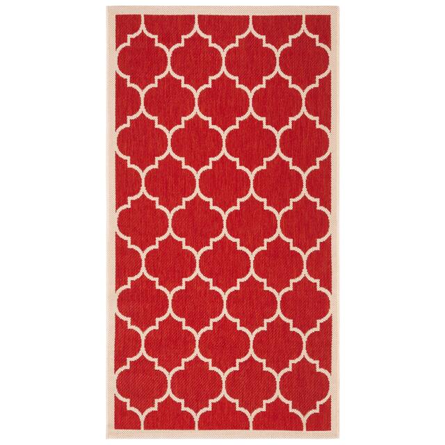 SAFAVIEH Courtyard Kathy Indoor/ Outdoor Waterproof Patio Backyard Rug