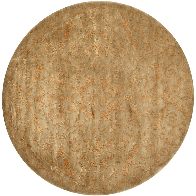 SAFAVIEH Couture Hand-knotted Tibetan Lilit Modern Wool Rug