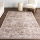 preview thumbnail 32 of 32, Nuloom Philomena Medallion SplashGuard Machine Washable Area Rug