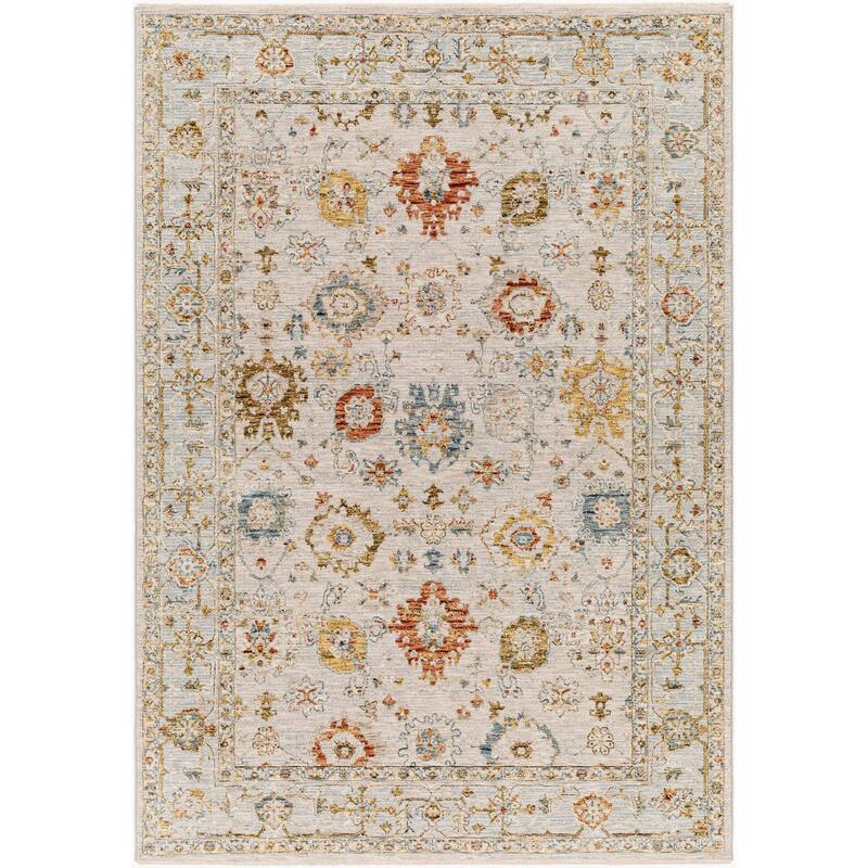 Livabliss Traditional Reina Medallion Area Rug