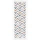 preview thumbnail 11 of 9, Nuloom Rumi High-Low Chevron Kids Tassel Area Rug