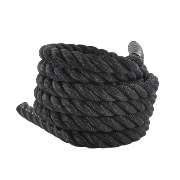 slide 2 of 5, Heavy Battle Rope for Crossfit Exercise Training Home Gym Outdoor Workout