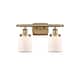 Option Brushed Brass / Matte White