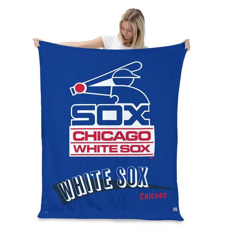 MLB CC Throwback Silk Touch Throw Blanket