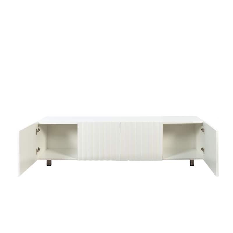 TV Stand Entertainment Center with Storage