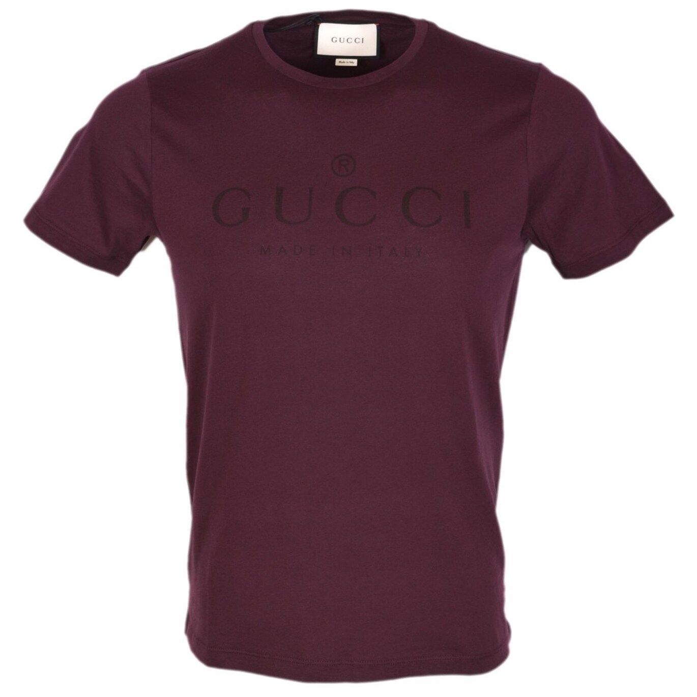 maroon gucci shirt