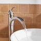 preview thumbnail 6 of 16, Vibrantbath Waterfall Bathroom Vessel Sink Faucet Commercial