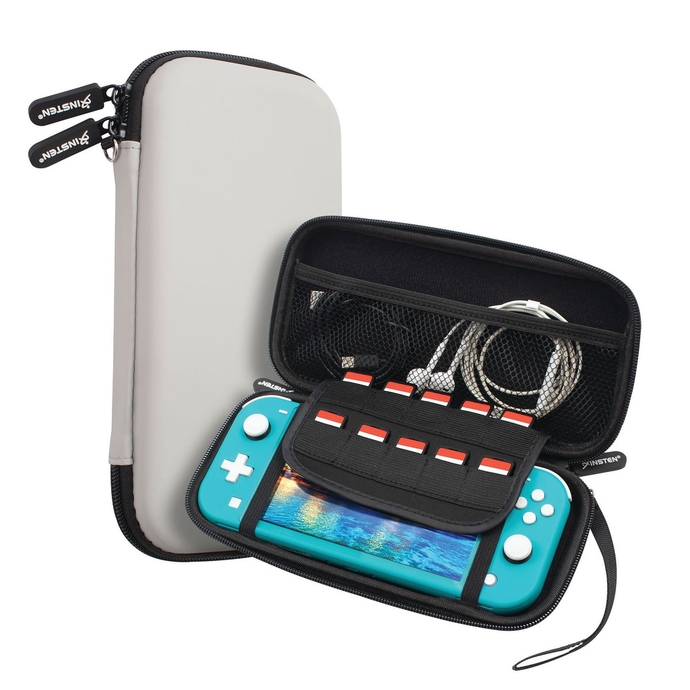 INSTENFor Nintendo Switch Lite Gray Case Cover Gray DailyMail