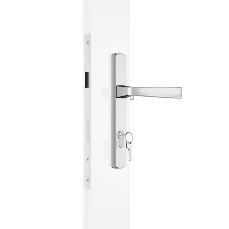 KaMic 120" x 80" 4-Panel Aluminum Patio Folding Door Right to Left-Outswing