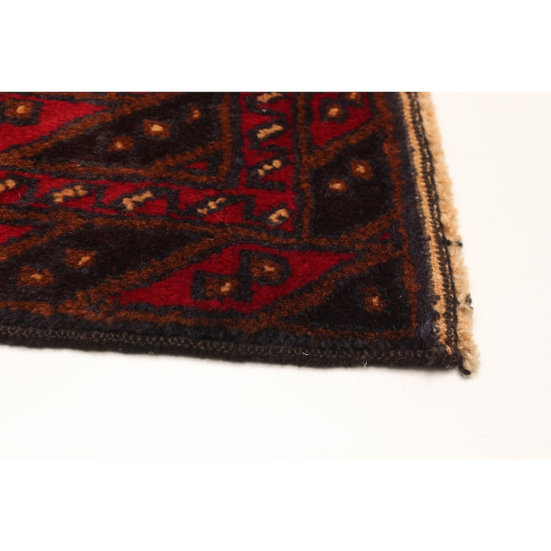 ECARPETGALLERY Hand-knotted Teimani Brown Wool Rug - 3'4 x 6'1