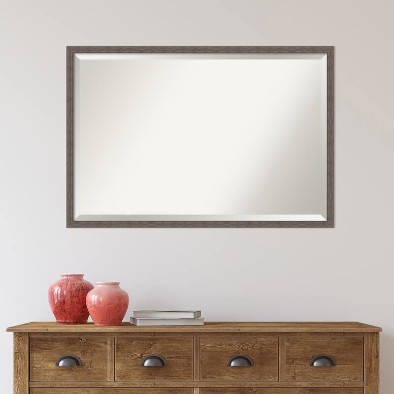 Beveled Bathroom Wall Mirror - Hera Frame