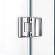 preview thumbnail 8 of 24, DreamLine Unidoor-X 60 in. W x 36 3/8 in. D x 72 in. H Frameless Hinged Shower Enclosure - 36.38" x 60"