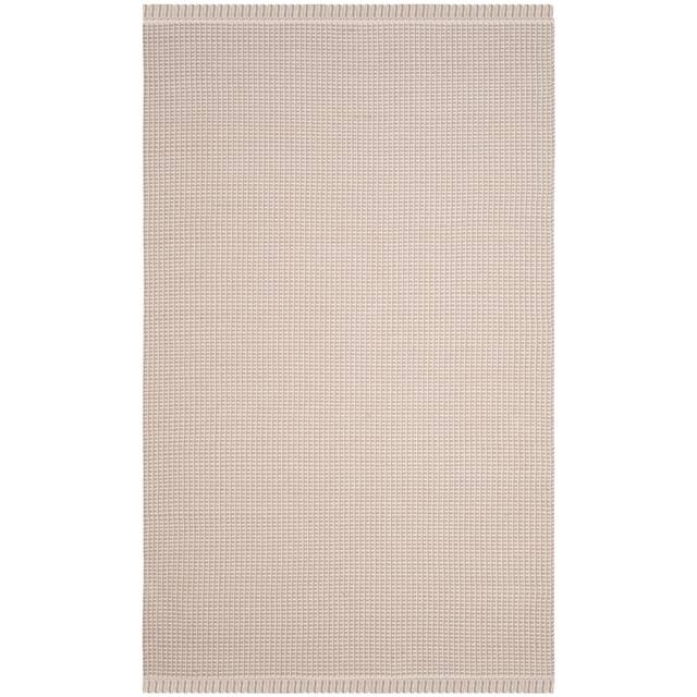 SAFAVIEH Handmade Montauk Rukhsana Flatweave Cotton Fringe Rug