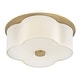 preview thumbnail 3 of 7, Hinkley Lighting 46441 Delaney 2 Light 14" Wide Flush Mount Drum