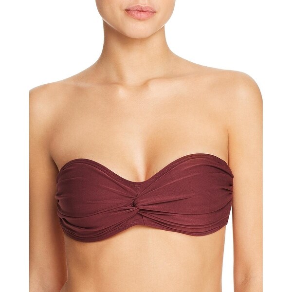 ruched swim top