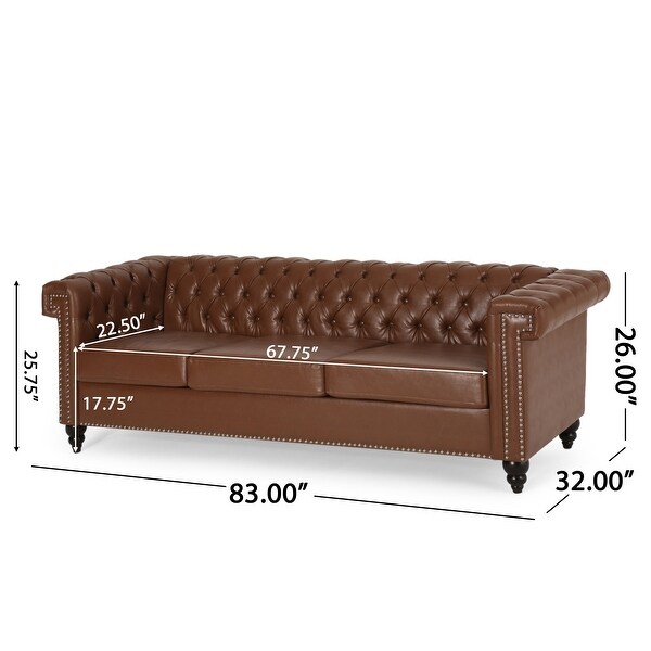 Parkhurst tufted store chesterfield sofa