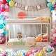 preview thumbnail 1 of 33, Modern Convenient Design Twin Over Twin Metal Bunk Bed,Low Bunk Bed With Ladder, White