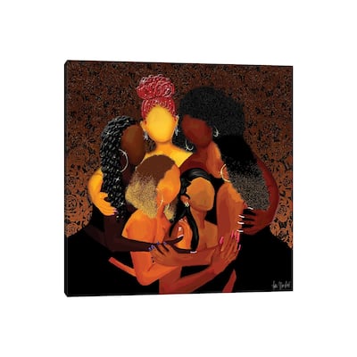 iCanvas "Sister Squad" by Faith with an E Canvas Print