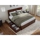 preview thumbnail 103 of 152, Nantucket Platform Bed with Footboard and Storage Drawers