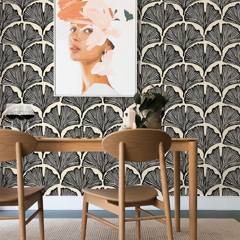 Tempaper Feather Palm by Novogratz Peel and Stick Wallpaper