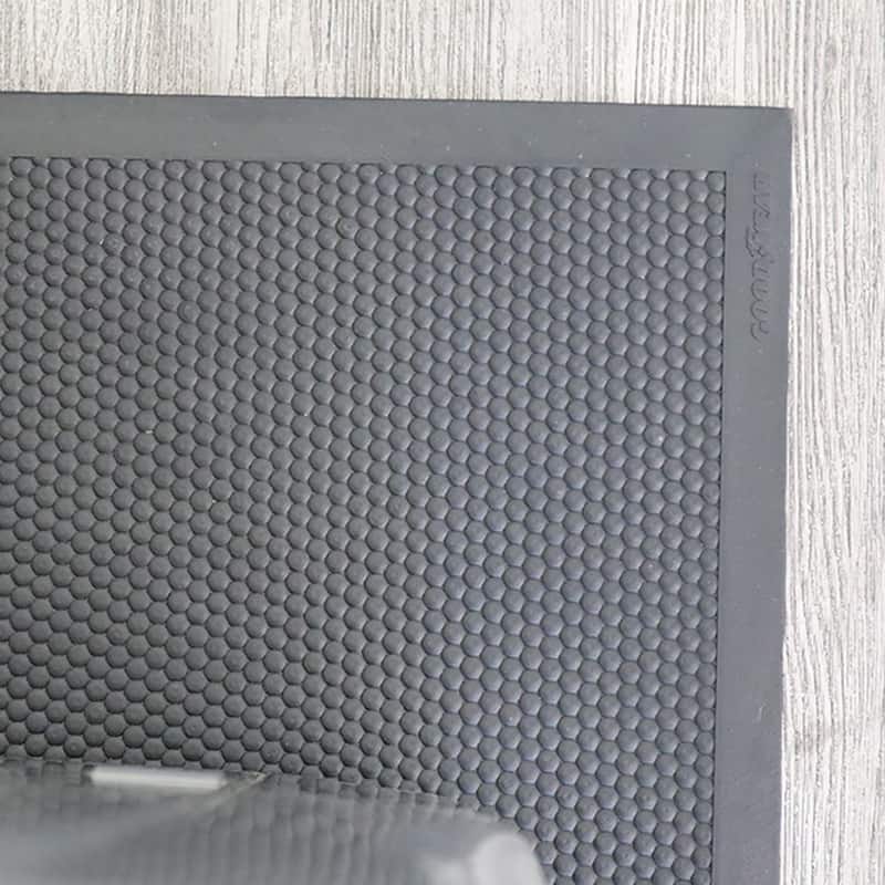 Rubber-Cal Rubber "Washer and Dryer Mat" - 5mm x 35" x 31" - 31in x 35in