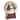 Chunky Snowman Forest Snowglobe Sitter - 5” high by 3.75” wide by .75” deep