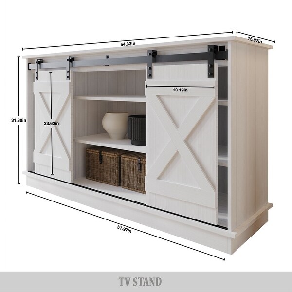 人気ブランドの新作 CraftPorch Vintage Style X-shaped TV Stand Console - On Sale センターテーブル・ローテーブル