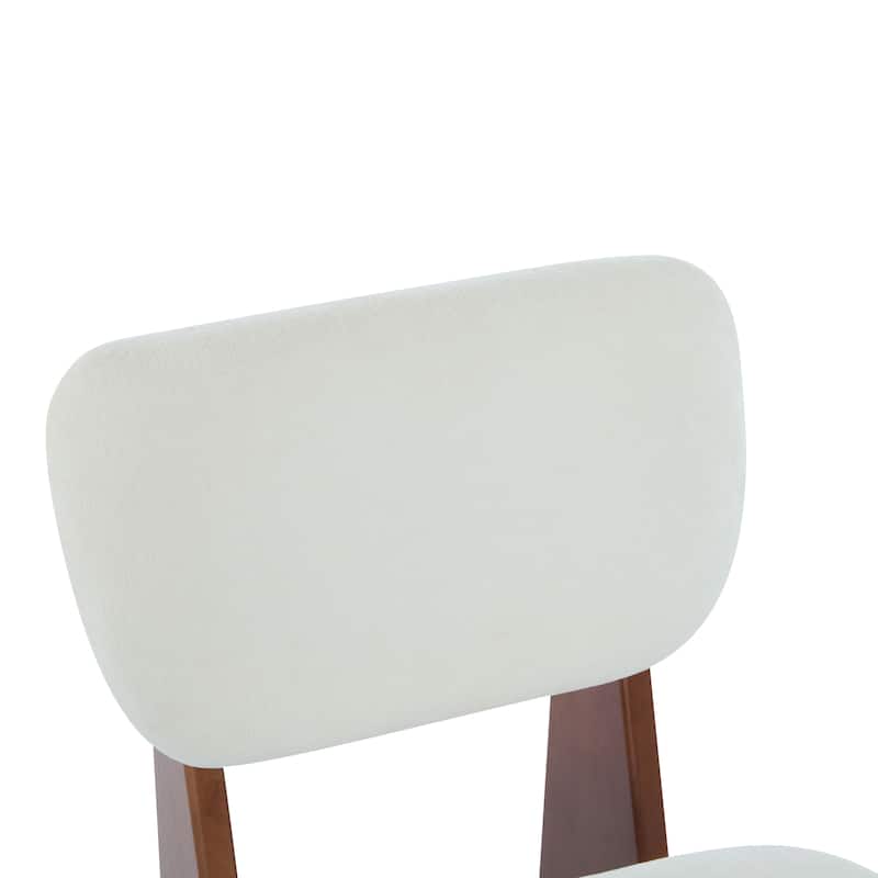 Christopher Knight Home -Vincent Minimalist Polyester Upholstered Lounge Chair （Set of 2）