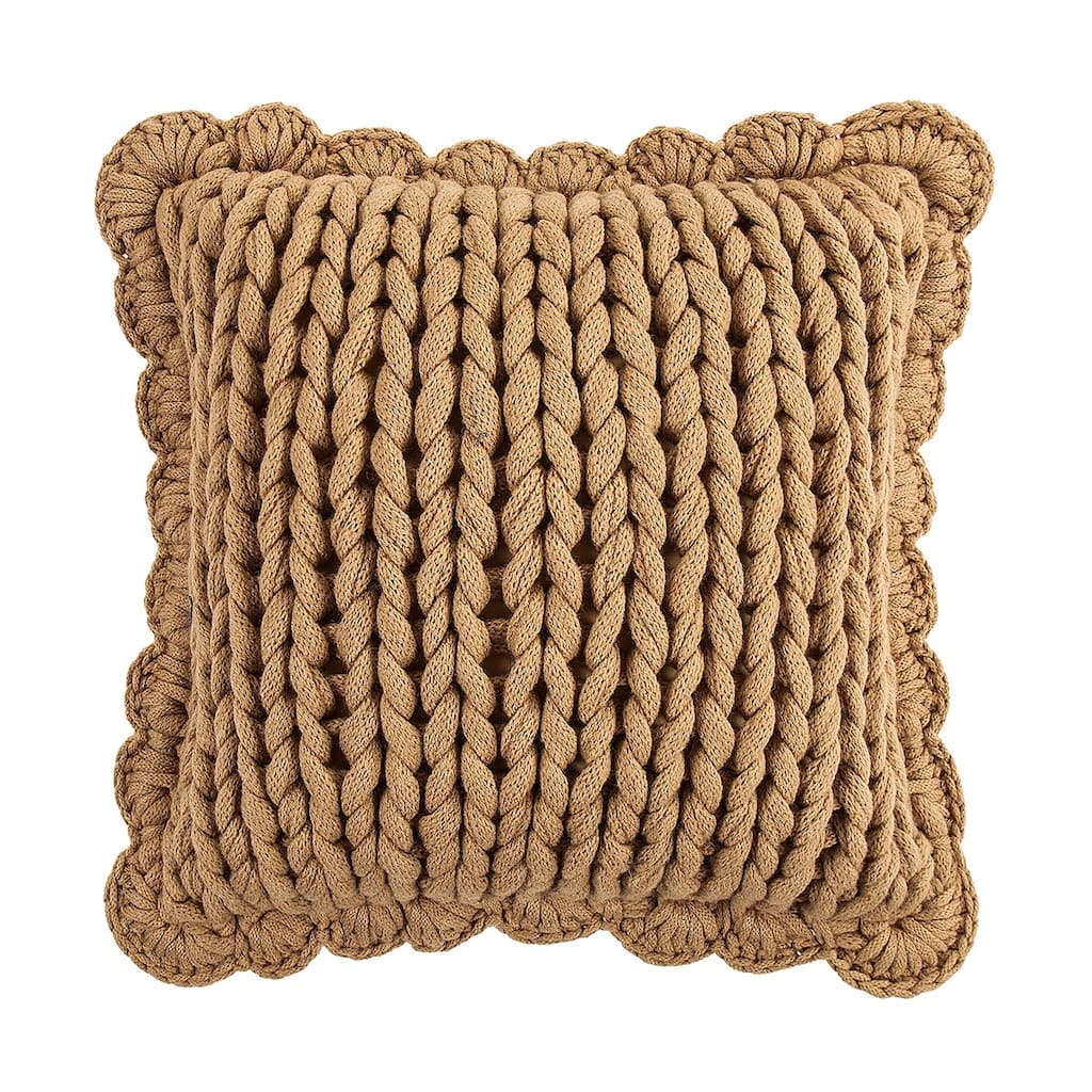 Donna Sharp Chunky Knit Decorative Pillow