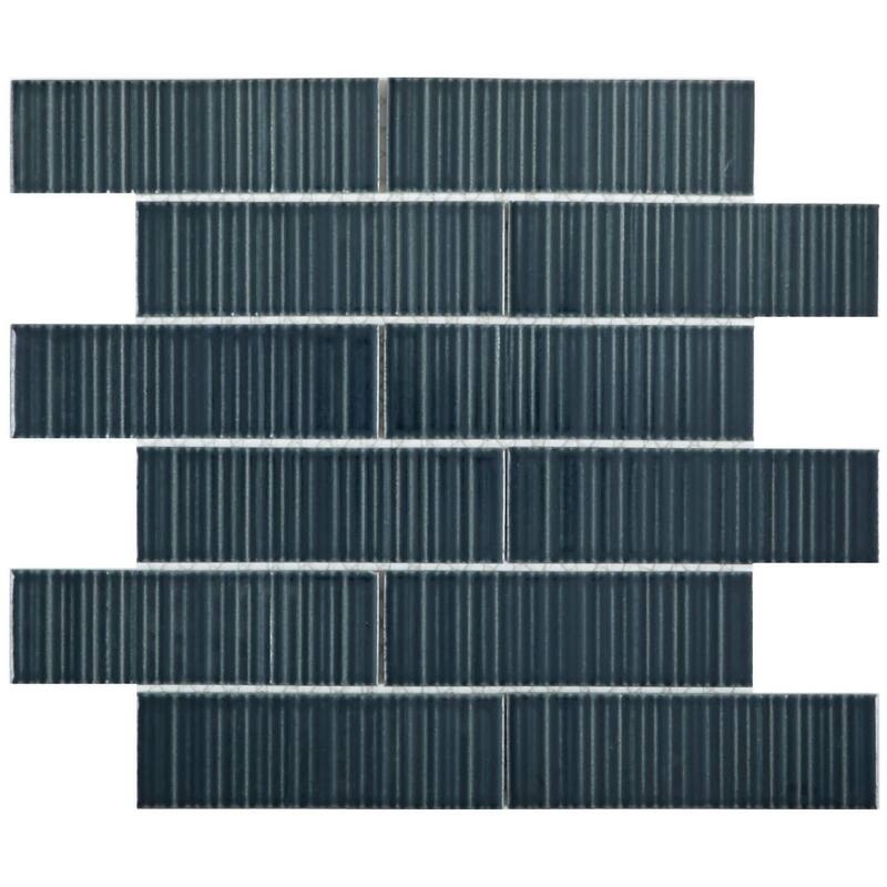 Emser Tile W50ORNA1112MOFP Ornami - 11" x 12" Brick Wall Tile - Glossy
