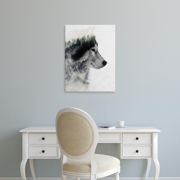 Easy Art Prints Andreas Lie's 'Wolf Stare' Premium Canvas Art