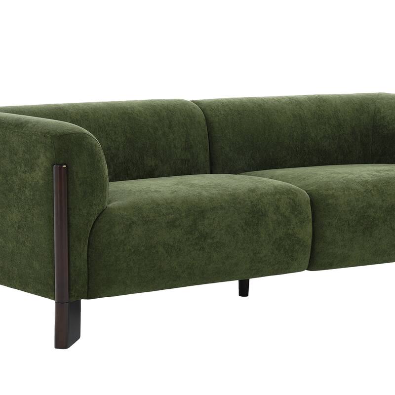 Upholstered Oversized Sofa Loveseat Set of 2