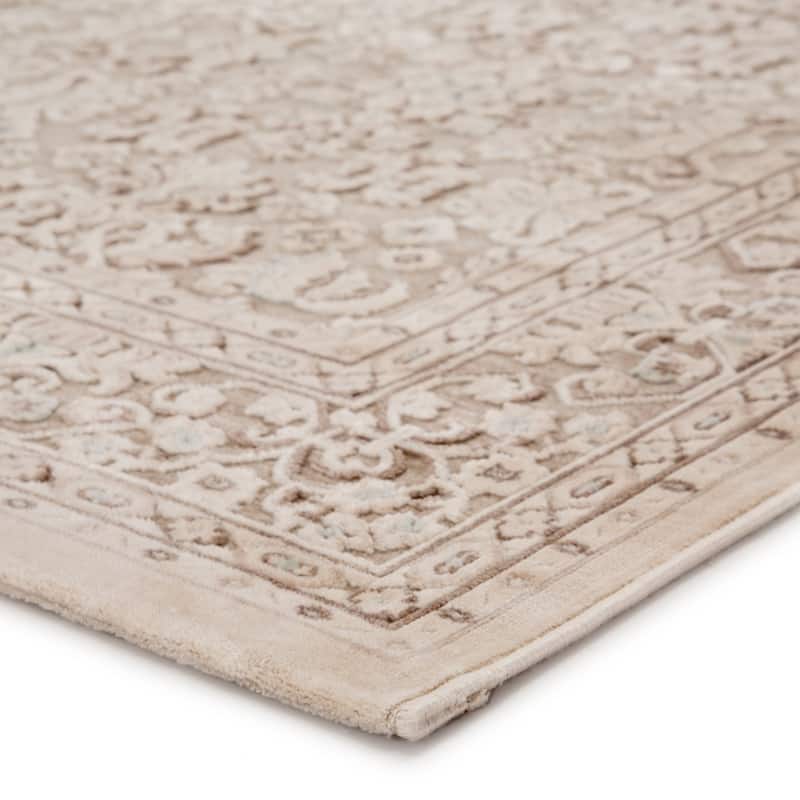 The Curated Nomad Blueberry Butte Damask Area Rug