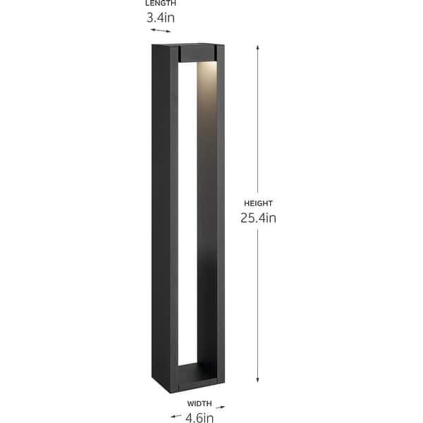 1626327 Kichler 1626327 Single 12V LED Bollard Path Light - Bed Bath & Beyond ...