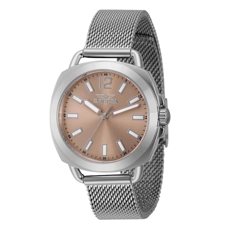 Invicta Women's 46337 Wildflower Quartz 3 Hand Light Pink Dial Watch