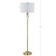 preview thumbnail 10 of 8, Adalyn 60" Crystal / Metal LED Floor Lamp, Brass Gold/Clear by JONATHAN Y - Brass Gold/Clear - 60" H x 15" W x 15" D