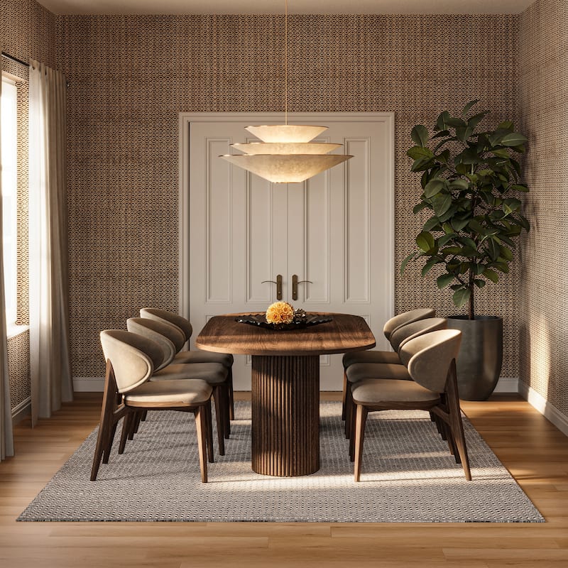 Carmeon Hamilton Tula Textured Stripe Handwoven Rug - 2'6" x 8' Runner - Black