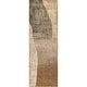 preview thumbnail 7 of 5, Faela Abstract Fringe Area Rug 2' 8" x 8' - Light Brown - Runner