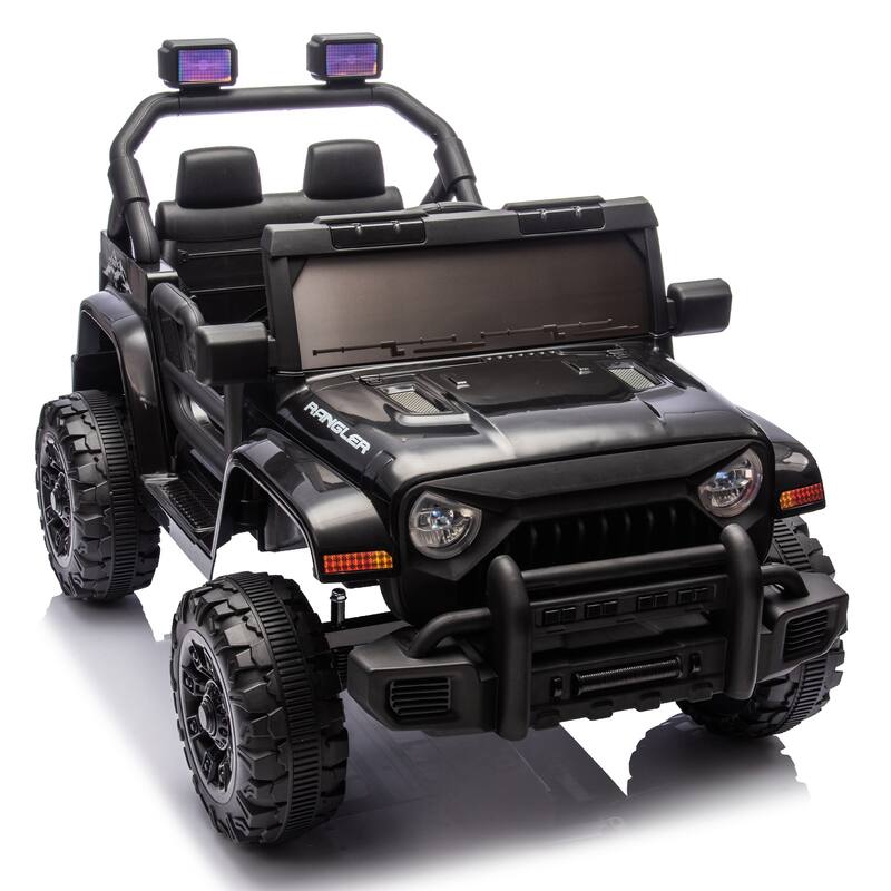 Kids Electric Ride-On Car with Remote, 12V, Bluetooth, Four-Wheel Suspension, Ages 3+