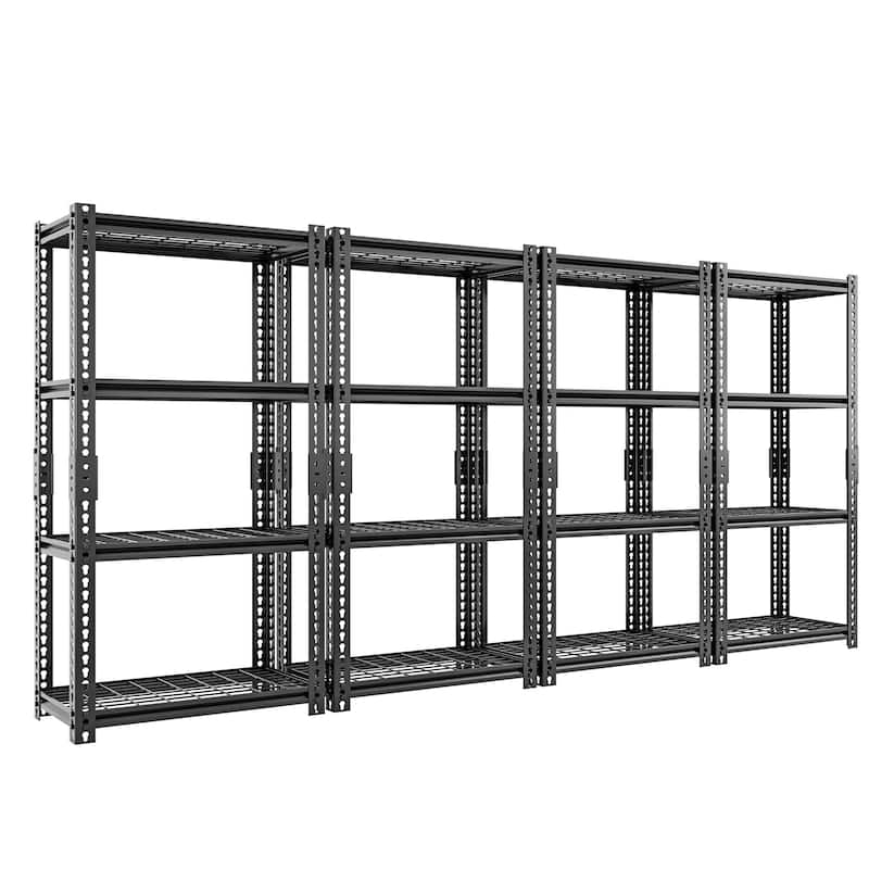 DoCred Adjustable 4-Tier Garage Shelving, Heavy Duty Storage Shelves - 4_Package