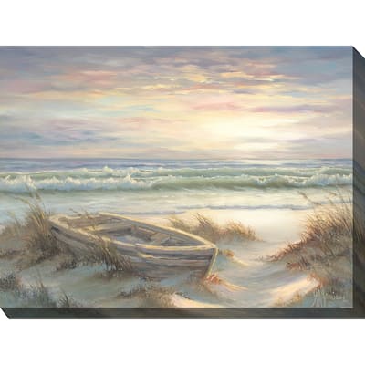 Old Dinghy All Weather Outdoor Wall Décor