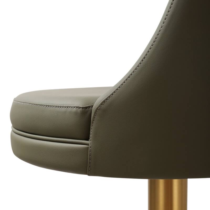 Yark Smooth Swivel Counter Stool