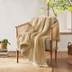 preview thumbnail 81 of 93, Madison Park Hand Made Chunky Double Knit Throw Blanket