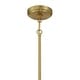 preview thumbnail 6 of 9, Craftmade 60591 Claire 7" Wide Mini Pendant
