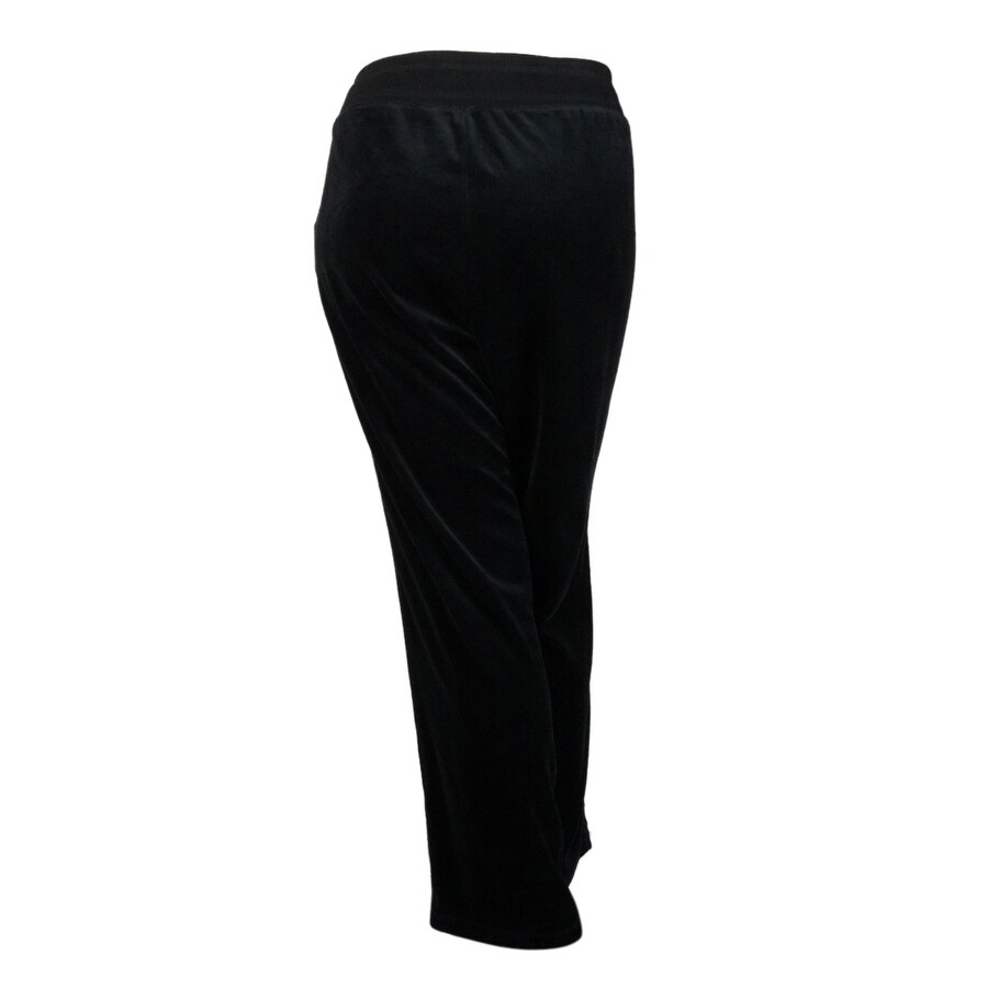 plus size velour pants
