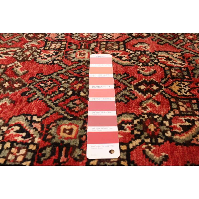 ECARPETGALLERY Hand-knotted Andelz Copper Wool Rug - 3'8 x 9'6