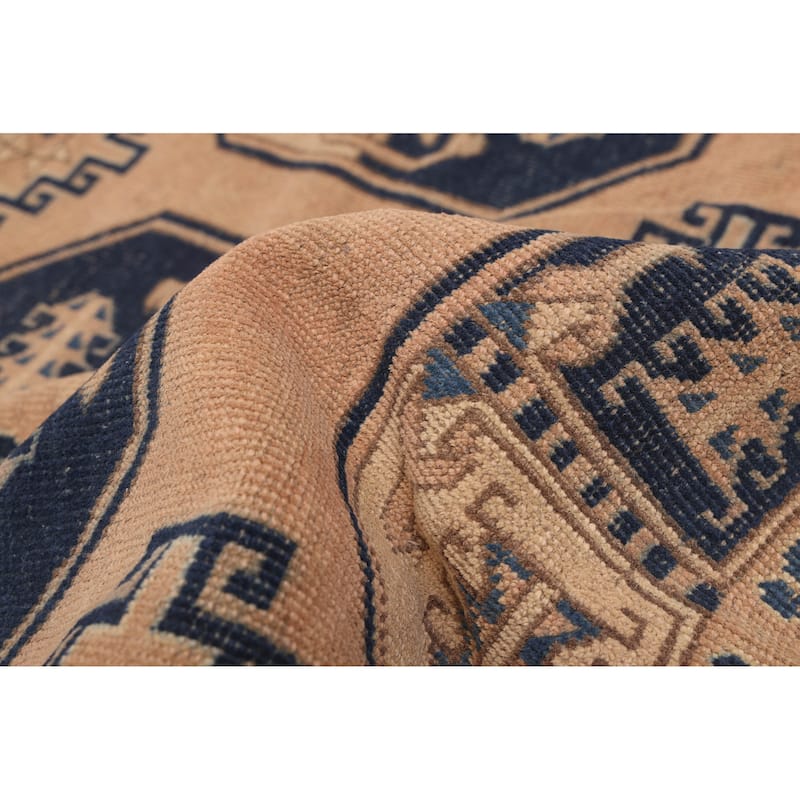 ECARPETGALLERY Hand-knotted Finest Kargahi Copper Wool Rug - 5'4 x 8'10