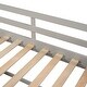 preview thumbnail 14 of 17, Multifunctional Design Loft Bed with Two Shelves and Two Drawers, Maximized Storage Space, Twin Size, Grey