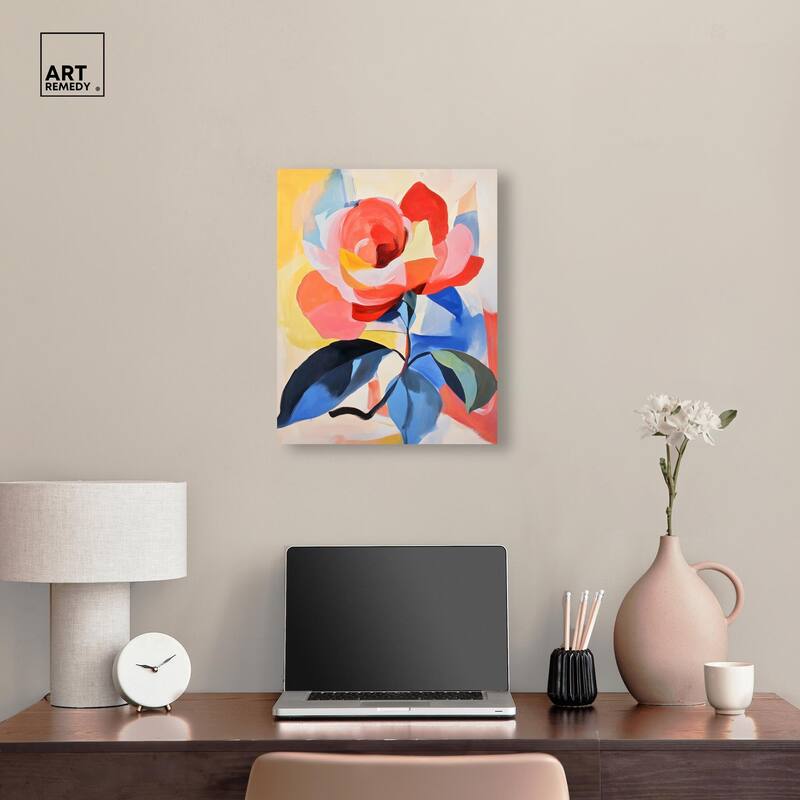 Chromatic Explosion II Canvas by Art Remedy, Gallery Wrapped