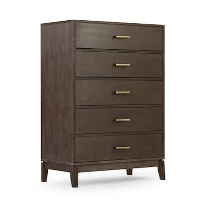 Plank and Beam Contempo 5 Drawer Dresser